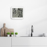 Часы настенные BRESSER MyTime LCD, белые 75696